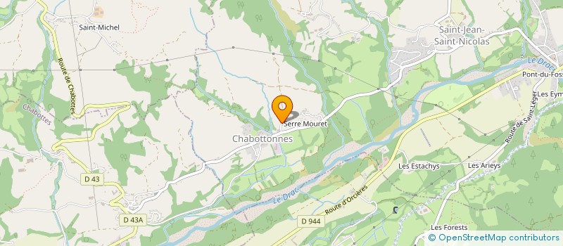 localisation de l'entreprise GOUTE  SAINT-JEAN-SAINT-NICOLAS