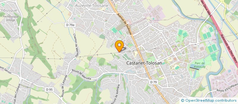localisation de l'entreprise GOUTE QUE GOUTE à CASTANET-TOLOSAN