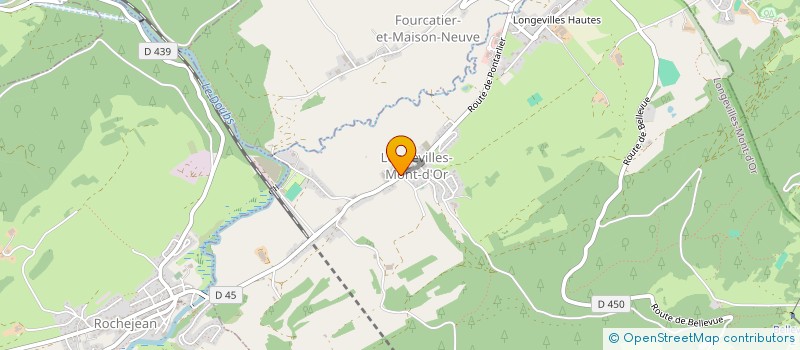 localisation de l'entreprise GOUTEO  LONGEVILLES-MONT-D'OR