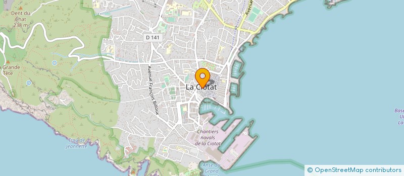 localisation de l'entreprise GOUTER L'ITALIE à LA CIOTAT