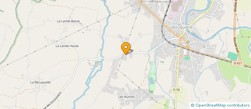 localisation de l'entreprise GOUTINES-PEYRE  LABRUGUIERE