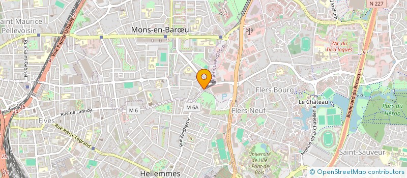 localisation de l'entreprise GOUTS ET DECOUVERTES  MONS-EN-BARUL