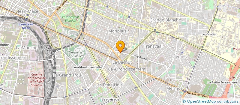 localisation de l'entreprise GOUTS ET DELICES à LYON