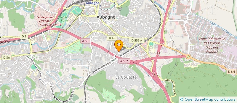 localisation de l'entreprise GOUTS ET SAISONS à AUBAGNE