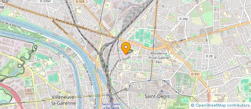 localisation de l'entreprise GOUTS & SAVEURS D AFRIQUE à SAINT-DENIS