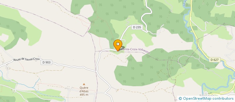 localisation de l'entreprise GOUTTE DE PLUS à SAINTE-CROIX-VOLVESTRE