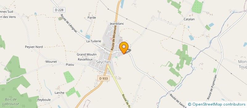 localisation de l'entreprise GOUTTIERE ALU 47  SEYCHES