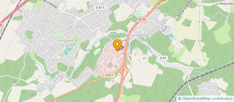 localisation de l'entreprise GOUTTIERE ALU PROFIL à FONTAINE-LE-COMTE