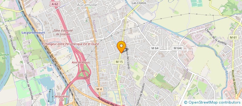 localisation de l'entreprise GOUTTIERE ALUMINIUM FD à TOULOUSE