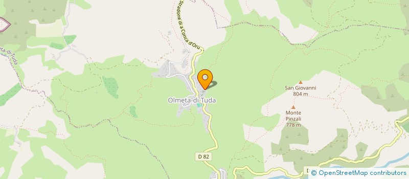 localisation de l'entreprise GOUTTIERES DU NEBBIU  OLMETA-DI-TUDA