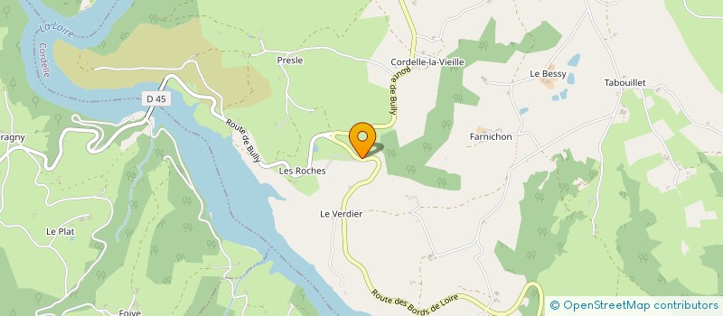 localisation de l'entreprise GOUVAN  CORDELLE