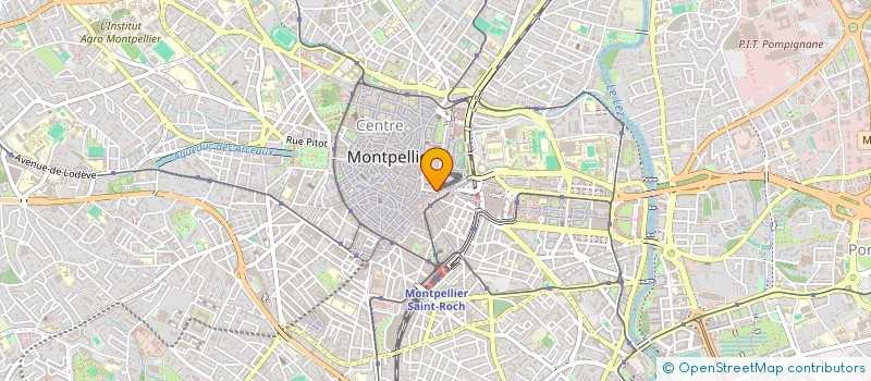 localisation de l'entreprise GOUVEIA IMMOBILIER à MONTPELLIER