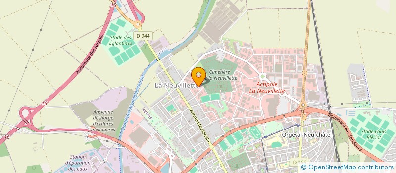 localisation de l'entreprise GOUVENEAUX  REIMS