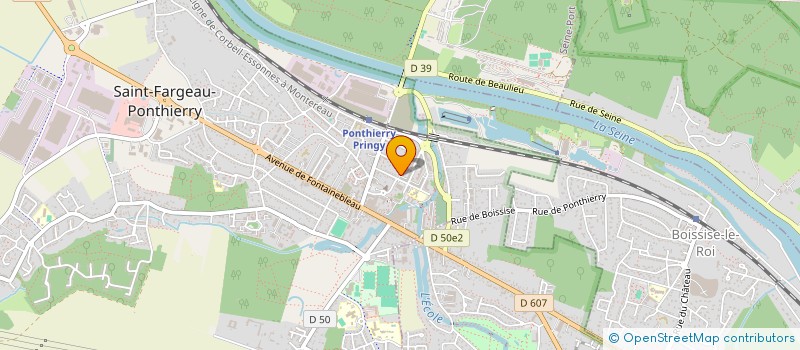 localisation de l'entreprise GOUVENOT RAYMOND  SAINT-FARGEAU-PONTHIERRY