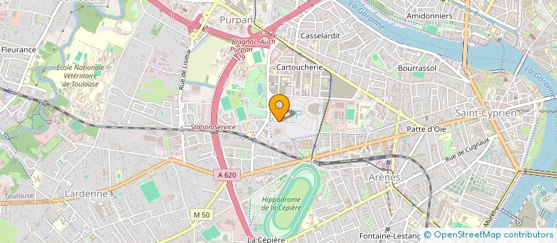 localisation de l'entreprise GOUVERNANTES D'OCCITANIE,LIENS PERENNES à TOULOUSE