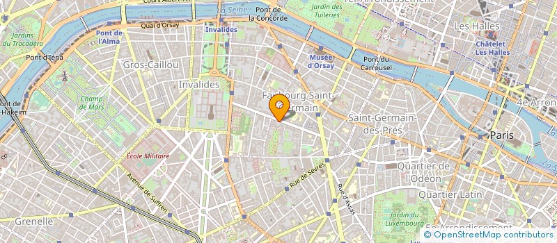 localisation de l'entreprise GOUVERNEMENT PREMIER MINISTRE  PARIS