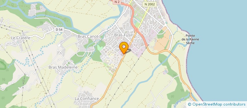 localisation de l'entreprise GOUVERNET à SAINT-BENOIT