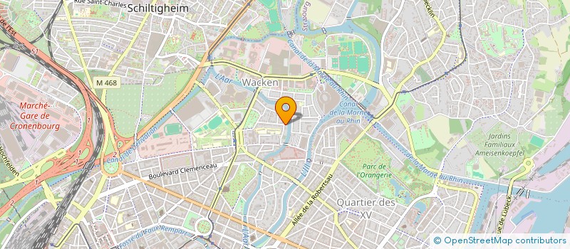 localisation de l'entreprise GOUVERNEUR MS à STRASBOURG