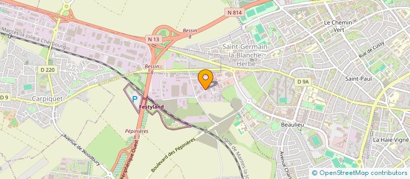 localisation de l'entreprise GOUVILLE FROID 50 à BRETTEVILLE-SUR-ODON