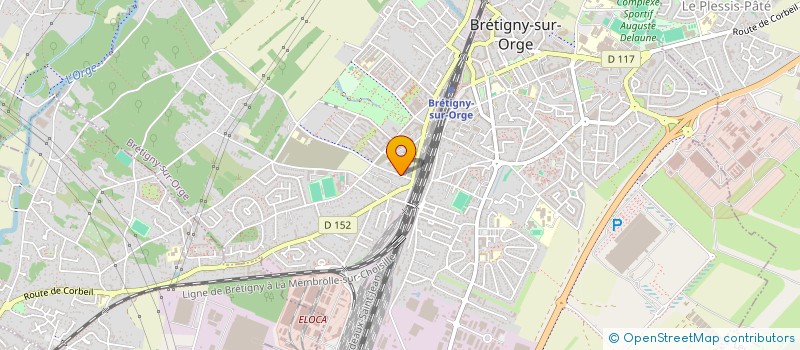 localisation de l'entreprise GOUVINHAS à BRETIGNY-SUR-ORGE