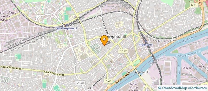 localisation de l'entreprise GOUY GOUY BATI  ARGENTEUIL