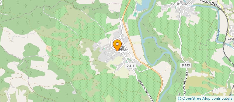 localisation de l'entreprise GOUZY GONZALEZ RANZA  SAINT-HILAIRE