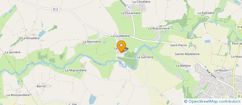 localisation de l'entreprise GOVANCE  LE POIRE-SUR-VIE