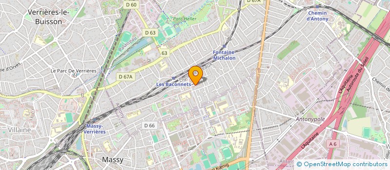 localisation de l'entreprise GOVASTART à ANTONY