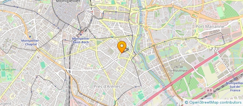 localisation de l'entreprise GOVATHIS 2 à MONTPELLIER