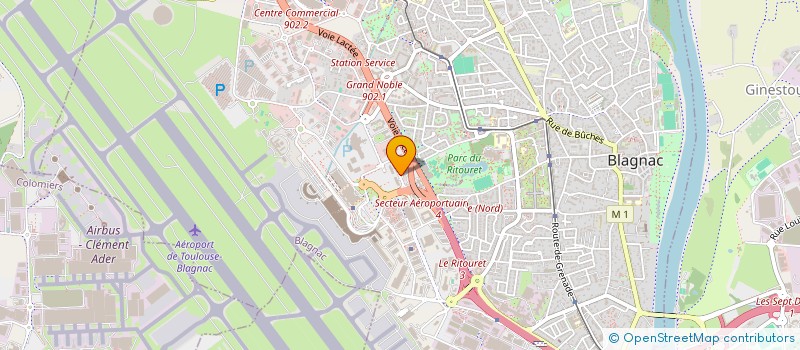 localisation de l'entreprise GOVI  BLAGNAC