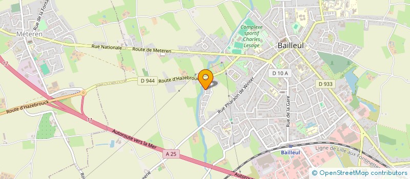 localisation de l'entreprise GOVI HOLDING INVEST à BAILLEUL
