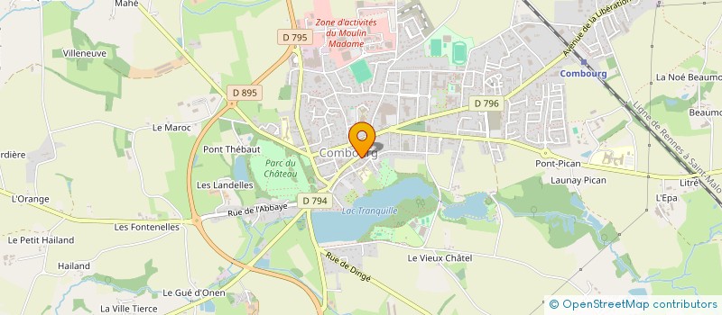 localisation de l'entreprise GOVI PROXI  DINAN