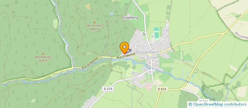 localisation de l'entreprise GOW  DOSSENHEIM-SUR-ZINSEL