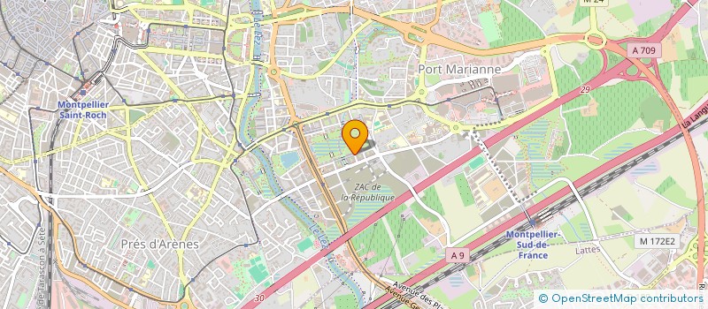 localisation de l'entreprise GOWINUP à MONTPELLIER