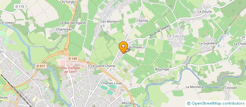 localisation de l'entreprise GOWLIFE à CLISSON