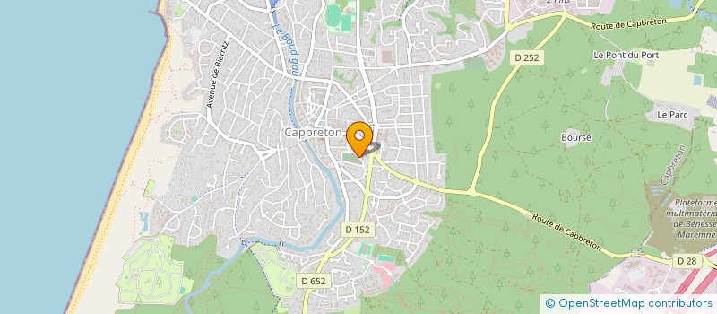 localisation de l'entreprise GOXOGOXO  CAPBRETON