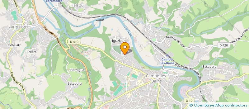 localisation de l'entreprise GOXOKIAK à CAMBO-LES-BAINS