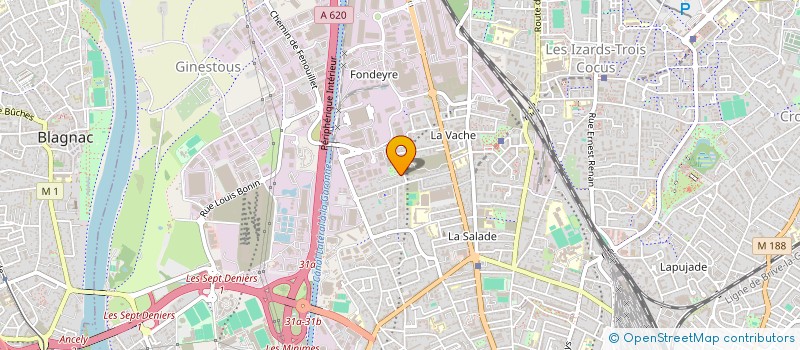 localisation de l'entreprise GOXPERT  TOULOUSE