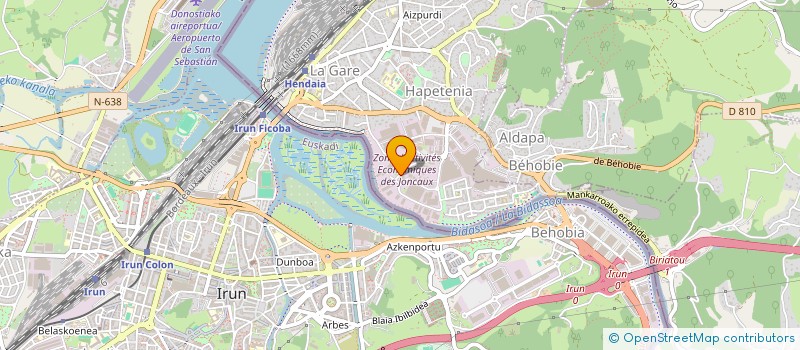 localisation de l'entreprise GOXUA à HENDAYE