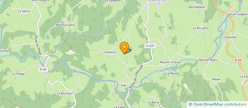 localisation de l'entreprise GOY RACING TEAM  SAINT-VICTOR-MALESCOURS