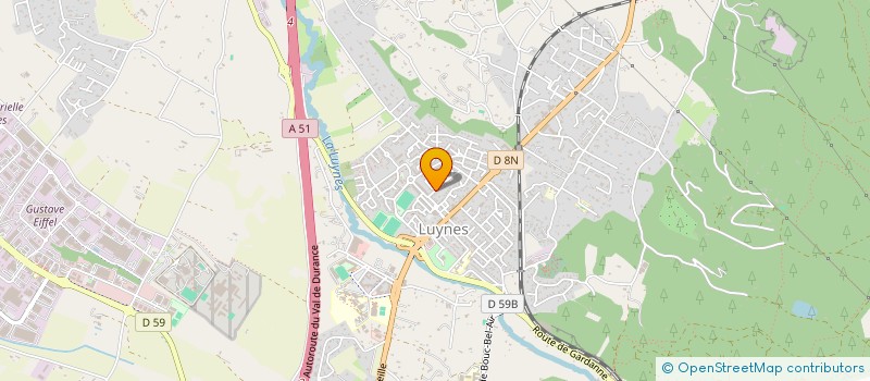 localisation de l'entreprise GOYA à AIX-EN-PROVENCE