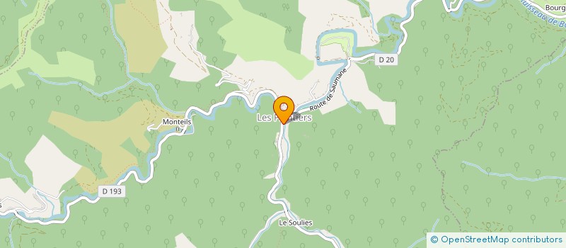 localisation de l'entreprise GOYA  LES PLANTIERS