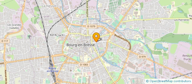 localisation de l'entreprise GOYA CONCEPT à BOURG-EN-BRESSE