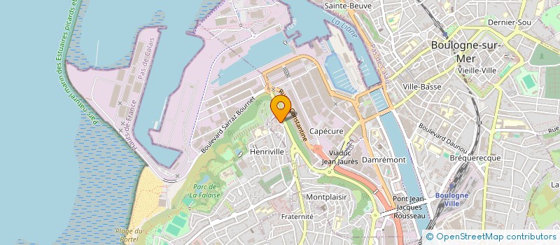 localisation de l'entreprise GOYAKA  BOULOGNE-SUR-MER