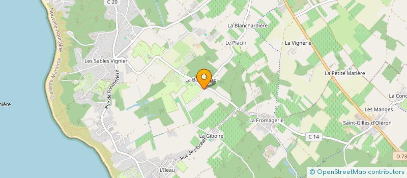 localisation de l'entreprise GOYAULT INDIVISION à SAINT-GEORGES-D'OLERON