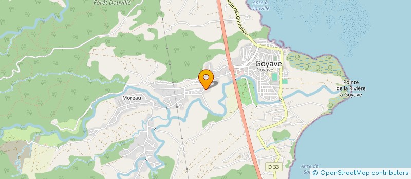 localisation de l'entreprise GOYAVE MAIDINAGE à GOYAVE