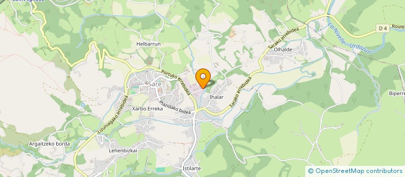 localisation de l'entreprise GOYENECHE RAPHAEL ITURGINTZA à SARE