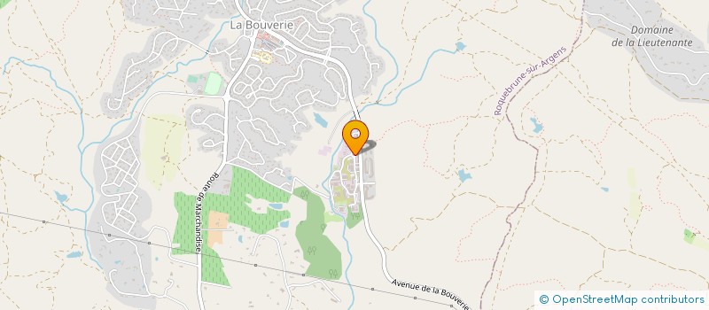 localisation de l'entreprise GOYEZ SUD SYSTEMES SECURITE à ROQUEBRUNE-SUR-ARGENS