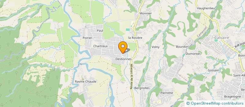 localisation de l'entreprise GOZADA  LAMENTIN