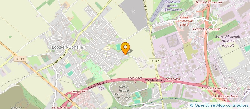 localisation de l'entreprise GOZDEK IMMOBILIER  LOOS-EN-GOHELLE